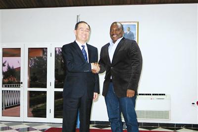 张克利拜会刚果(金)总统卡比拉中国有色网 中国有色金属报数字报