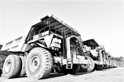 江铜集团德兴铜矿先后购买了5台mcc400a型国产电动轮汽车,通过组装